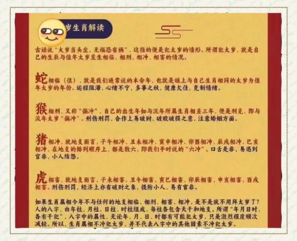 生肖属相化解（属虎2025犯太岁化解方法）