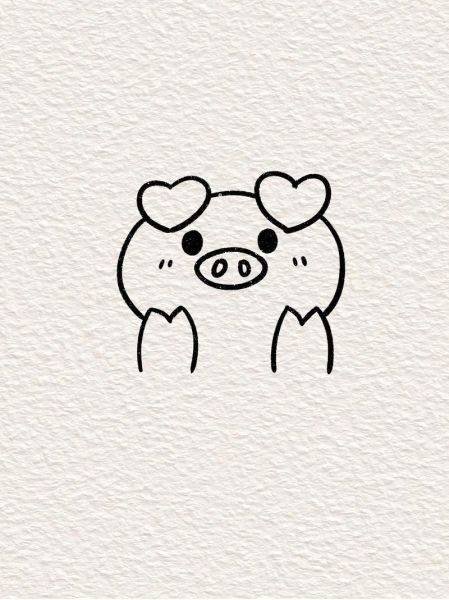 生肖属相画画猪（生肖属相猪简笔画教程）