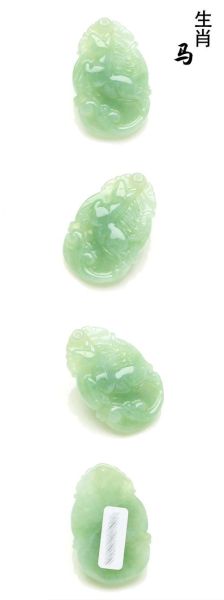 生肖属相翡翠牌子果绿（果绿翡翠生肖牌新手指南）