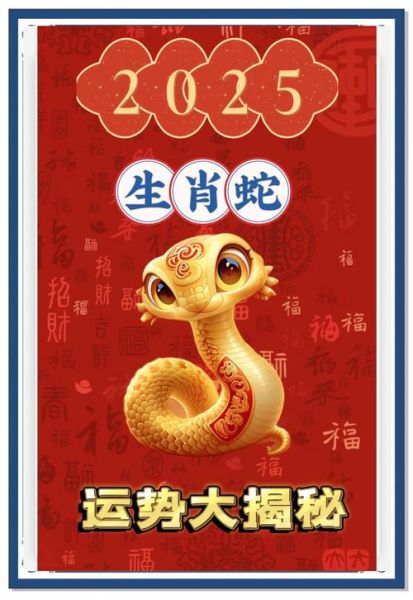 蛇生肖属相大全（2025蛇年运势全解析🐍）