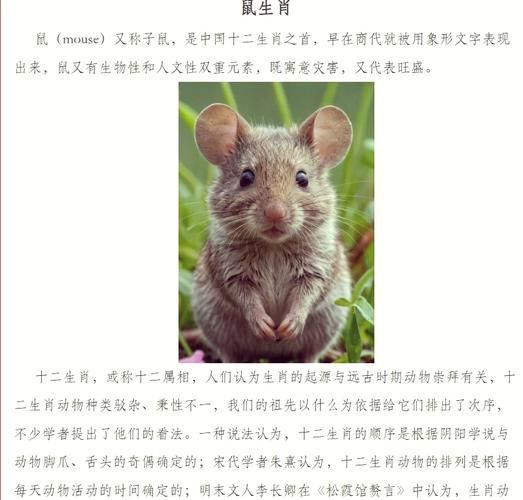 鼠属相代表什么生肖（鼠属相代表什么生肖？一文看懂🐭）