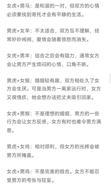 生肖虎最佳对象属相男（生肖虎男最佳婚配属相指南）