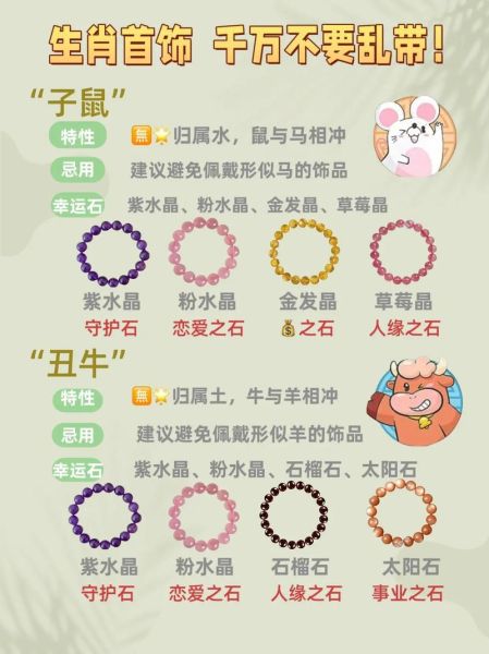 生肖属相珠子是什么（生肖属相珠子佩戴含义及禁忌）