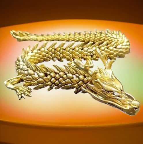 黄金生肖属相模板视频（黄金属相小金龙模板视频教程）