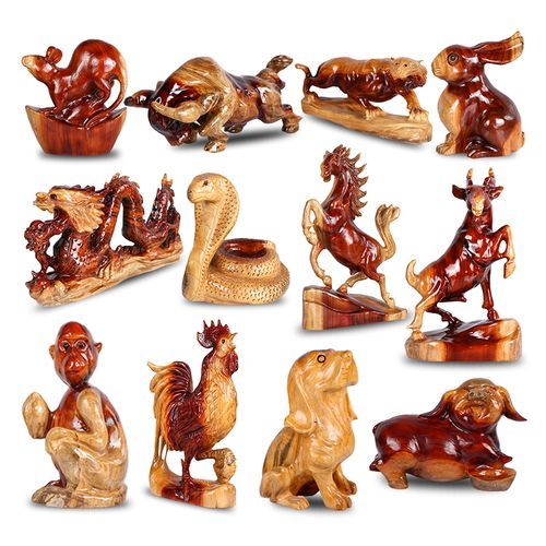 十二生肖属相木头（十二生肖属相木雕入门图解）