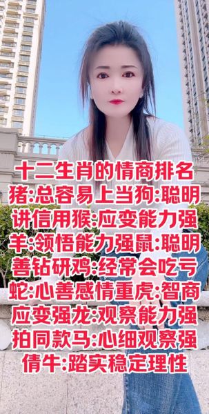 十二生肖情商高的属相女（情商高的生肖女排行榜）