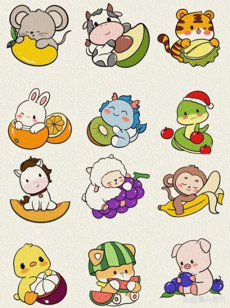 生肖属相画画(生肖属相画画图文教程步骤)