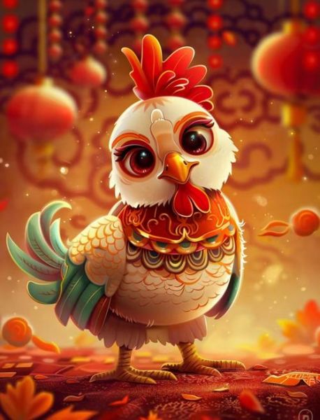 鸡生肖属相图（鸡生肖属相图高清壁纸大全）