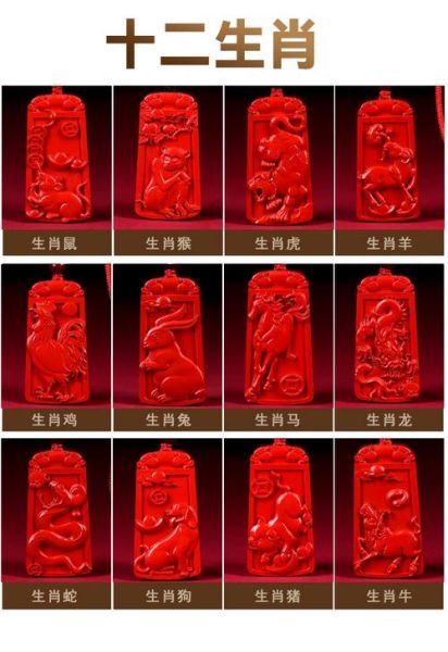 属相朱砂十二生肖（朱砂十二生肖佩戴禁忌大全）