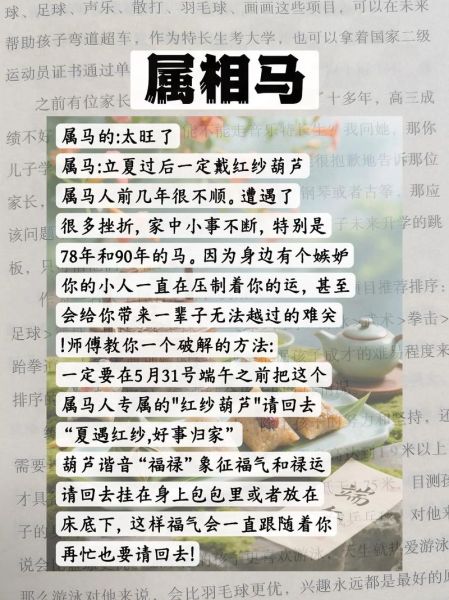 马有几个生肖属相（马属于什么生肖？）