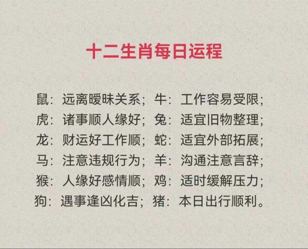 生肖属相属什么最好（2024属什么生肖最好命？）