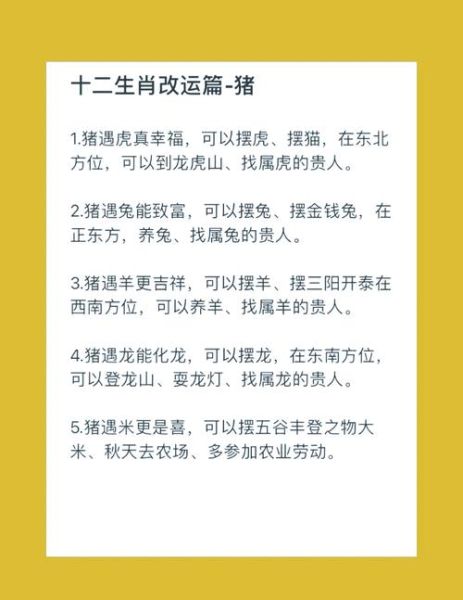 生肖猪搭配属相（属猪和什么属相最配？速查指南😉）