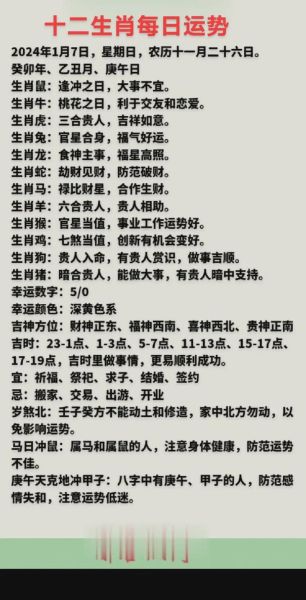 解读生肖属相（属相对照表看2024运势怎么看）