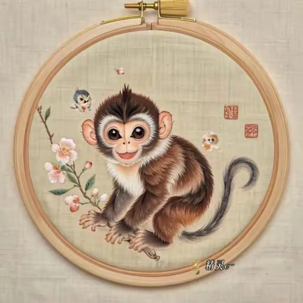 生肖属相刺绣服（手工生肖属相刺绣服入门教程）