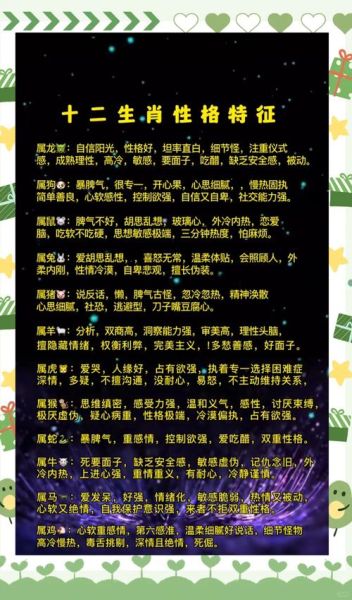 生肖龙属相的人（生肖龙属相的人性格特点全解析）