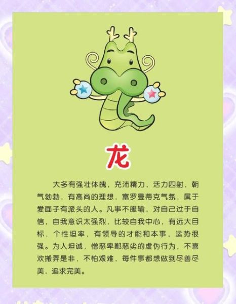生肖龙属相的人（生肖龙属相的人性格特点全解析）