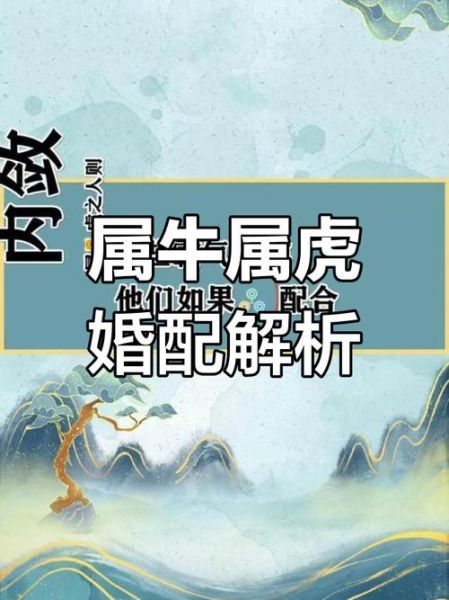 生肖牛和生肖虎属相合吗（生肖牛和虎婚配合吗👫）