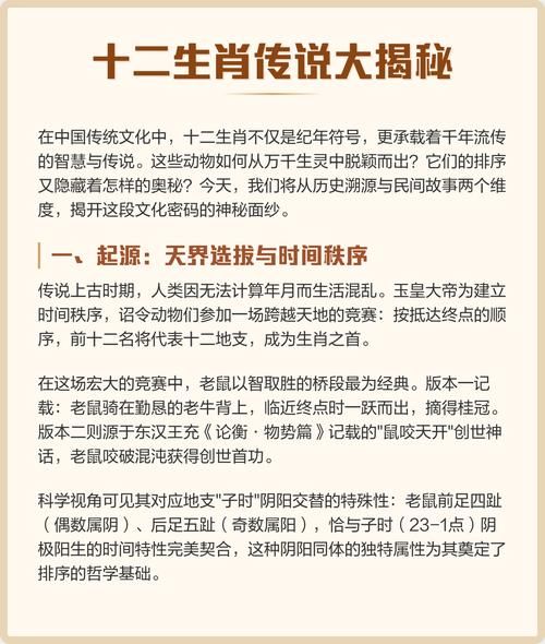 生肖传说什么属相厉害(生肖传说什么属相最厉害)