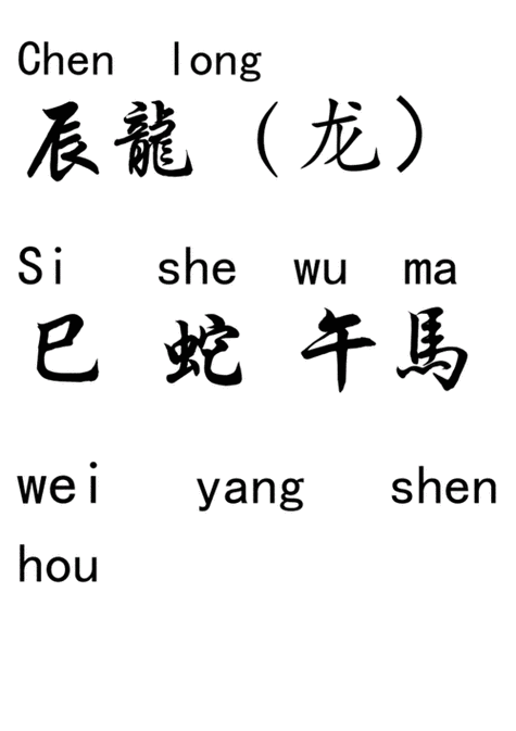 生肖属相怎么念的拼音（生肖属相拼音怎么读超简教程）