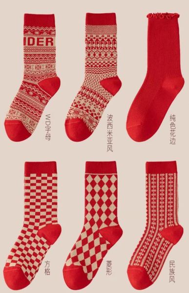 生肖属相红色袜子(红色袜子本命年穿多久🧧)