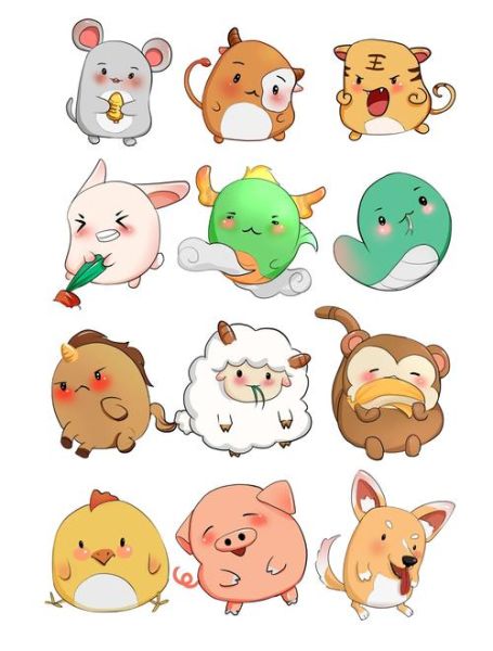 生肖属相插画怎么画好呢