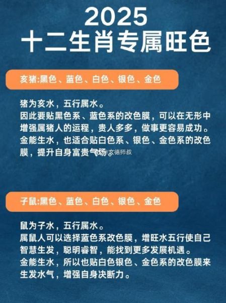 色彩的生肖是哪些属相（十二生肖专属幸运色大全）