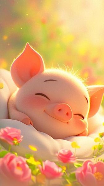 猪生肖属相图片（猪年猪图案卡通壁纸怎么挑？）