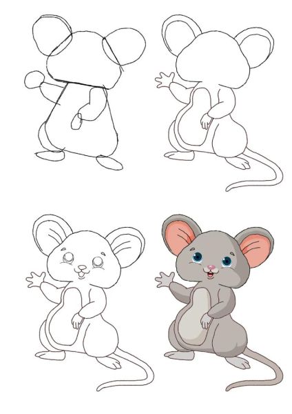 生肖属相手绘画（生肖属相手绘画入门步骤教程）