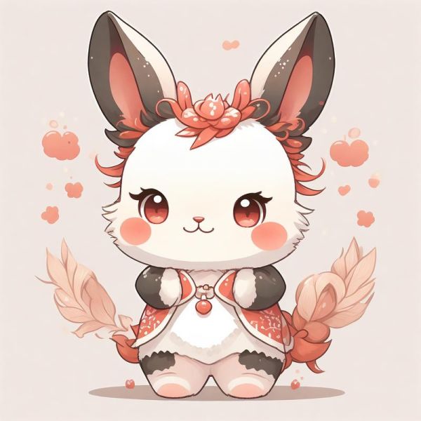 古风生肖公主属相兔（古风生肖公主属兔手绘教程）