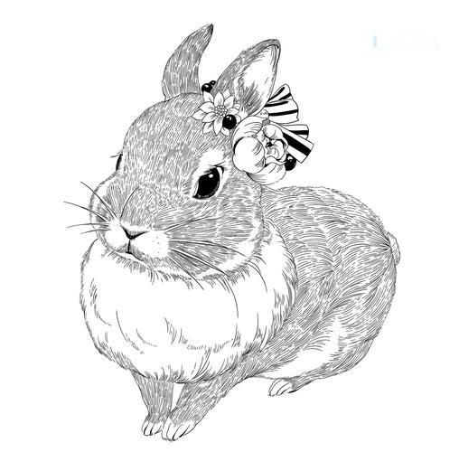 古风生肖公主属相兔（古风生肖公主属兔手绘教程）