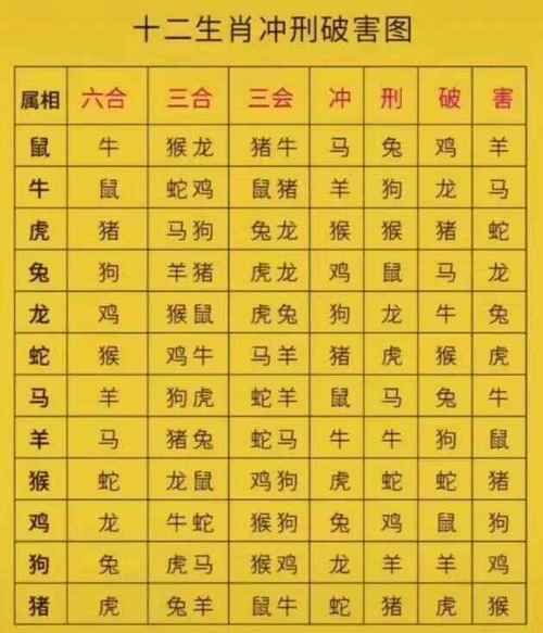 十二生肖相冲哪些属相（十二生肖相冲哪些属相？新手避坑指南）