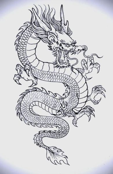 生肖图片属相龙的画法（生肖龙简笔画画法）