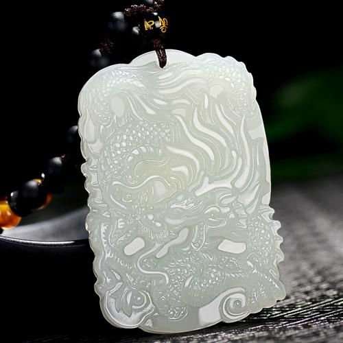 生肖玉属相吊坠(2024属龙戴什么生肖玉吊坠最好?)