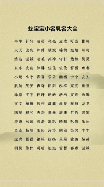 属相生肖网名昵称（属蛇的微信昵称大全女孩）