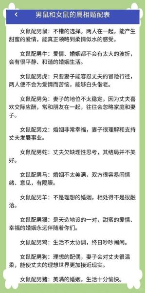 生肖鼠女生配什么属相好（生肖鼠女配什么属相最好）