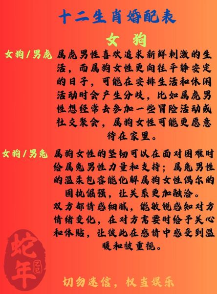 生肖狗最合的属相（生肖狗最合的属相是什么）