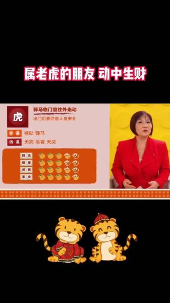 虎幸运生肖属相（2024属虎人幸运生肖搭档是谁？）