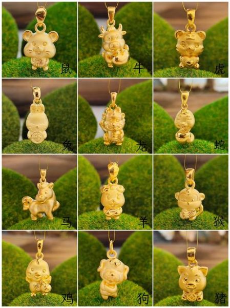黄金生肖属相挂坠（黄金生肖属相挂坠怎么选才不掉坑）