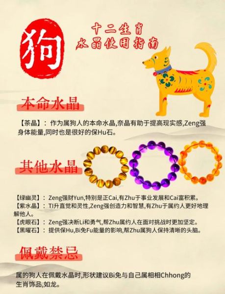 生肖狗属相饰品是什么（生肖狗开运饰品挑选全攻略）