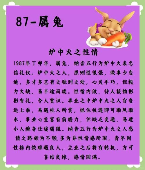 生肖属相是兔（属兔性格特点与最佳婚配）