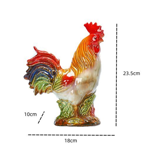 生肖属相公鸡摆件（公鸡摆件风水摆放有哪些讲究）