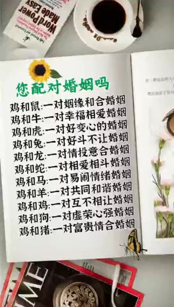 鸡的生肖配偶属相（鸡和什么属相最配婚姻最准）