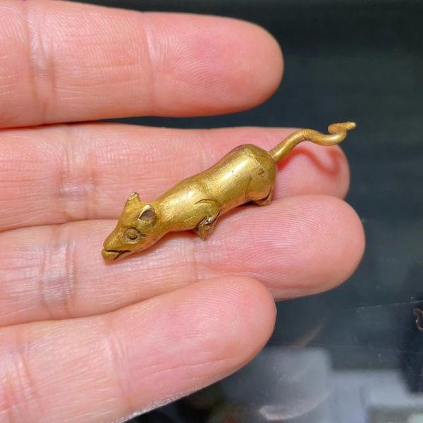 铜师傅生肖属相摆件（铜师傅生肖鼠摆件哪里买最便宜）