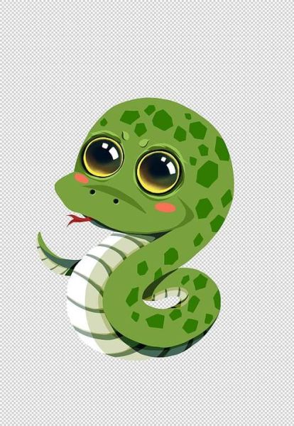 生肖属相素材绿色（生肖属相绿色素材高清下载）