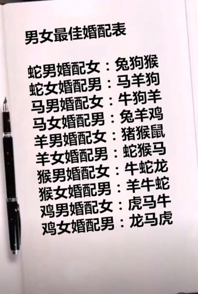 九儿属相配什么生肖(九儿属相婚配生肖全攻略)