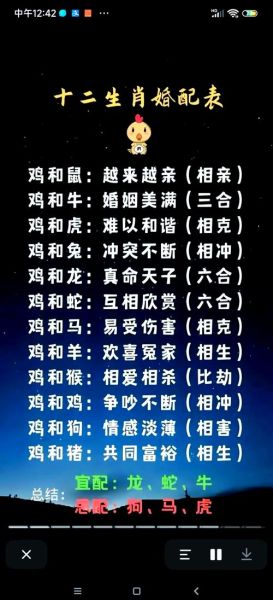 生肖狗配对表属相(生肖狗最佳婚配表)