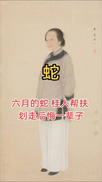 蛇的生肖属相是什么生肖(属蛇的是哪一年生肖属性)