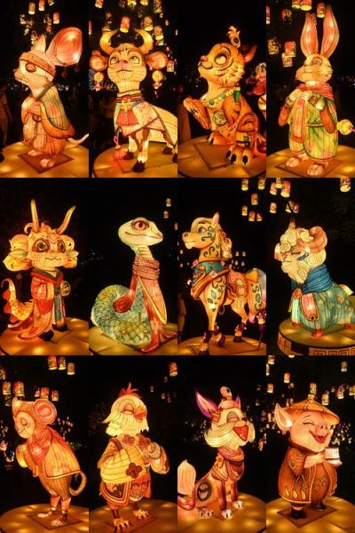 生肖属相花灯图片大全（生肖属相花灯高清图片大全集）