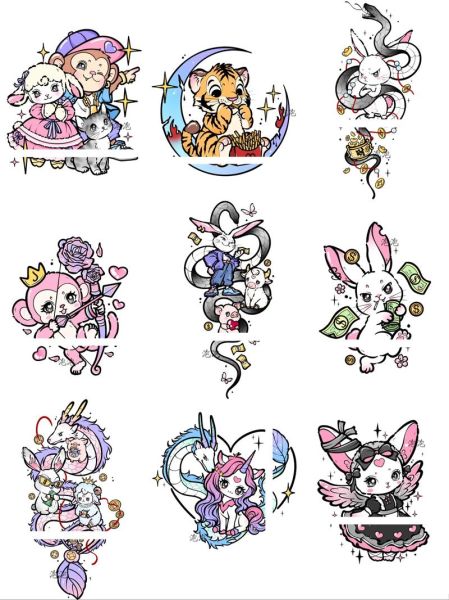 生肖属相纹身推荐(生肖纹身适合做什么图案)