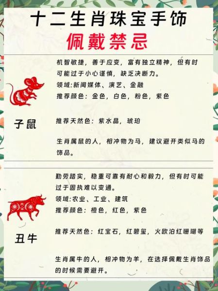 为什么不能佩戴生肖属相（生肖饰品佩戴六大禁忌新手必看）